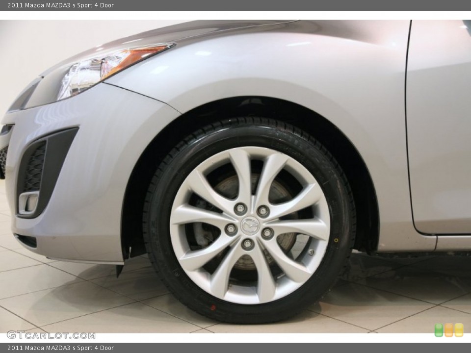 2011 Mazda MAZDA3 s Sport 4 Door Wheel and Tire Photo #83585076