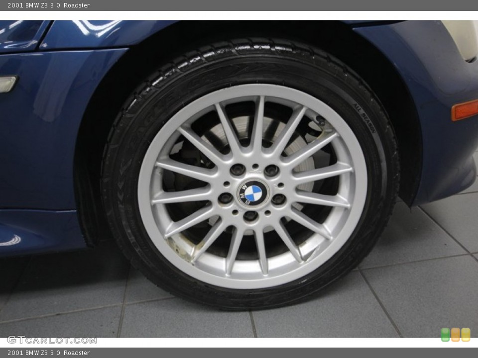 2001 BMW Z3 3.0i Roadster Wheel and Tire Photo #83585082