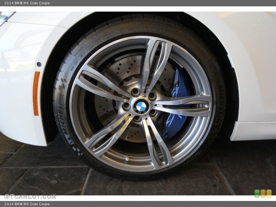 2014 BMW M6 Gran Coupe Wheel and Tire Photo #83601084