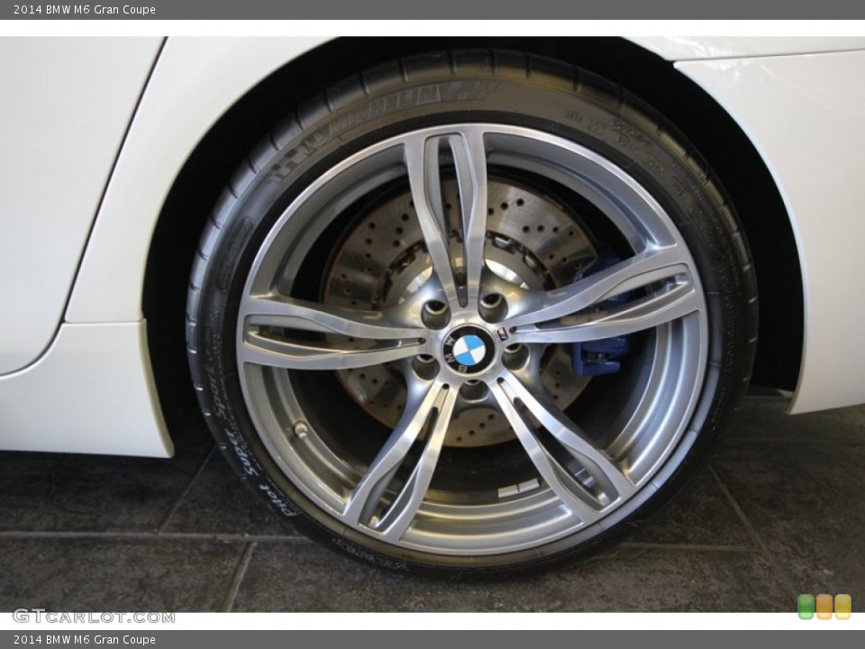 2014 BMW M6 Gran Coupe Wheel and Tire Photo #83601120
