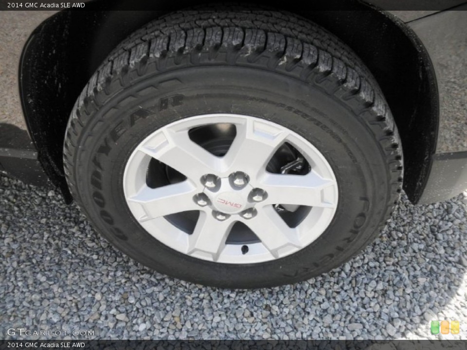 2014 GMC Acadia SLE AWD Wheel and Tire Photo #83607123