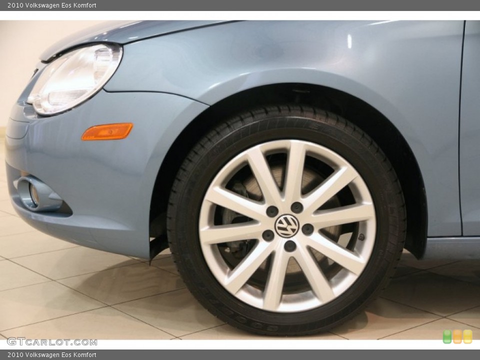 2010 Volkswagen Eos Komfort Wheel and Tire Photo #83611203