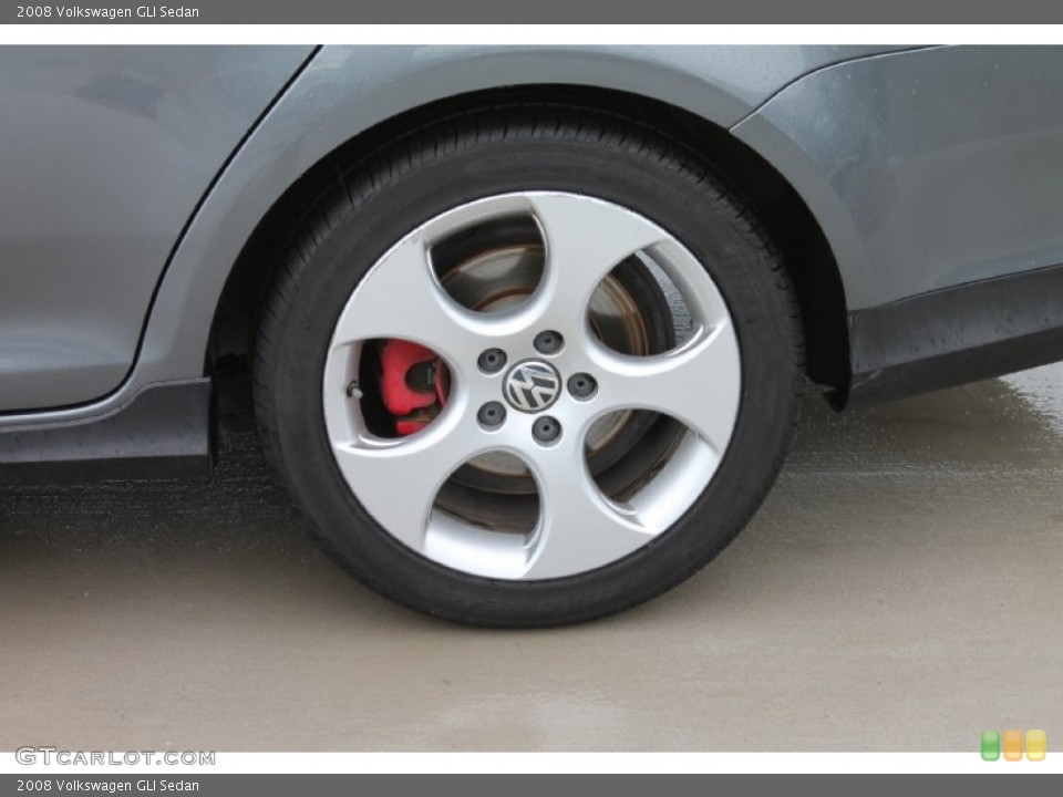 2008 Volkswagen GLI Sedan Wheel and Tire Photo #83620357