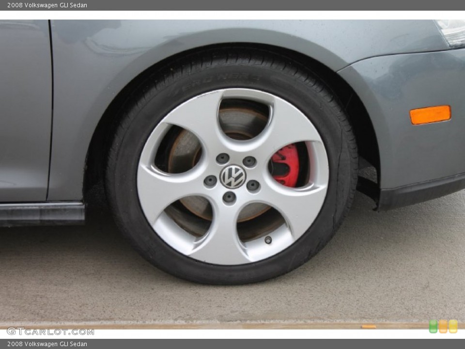 2008 Volkswagen GLI Sedan Wheel and Tire Photo #83620392