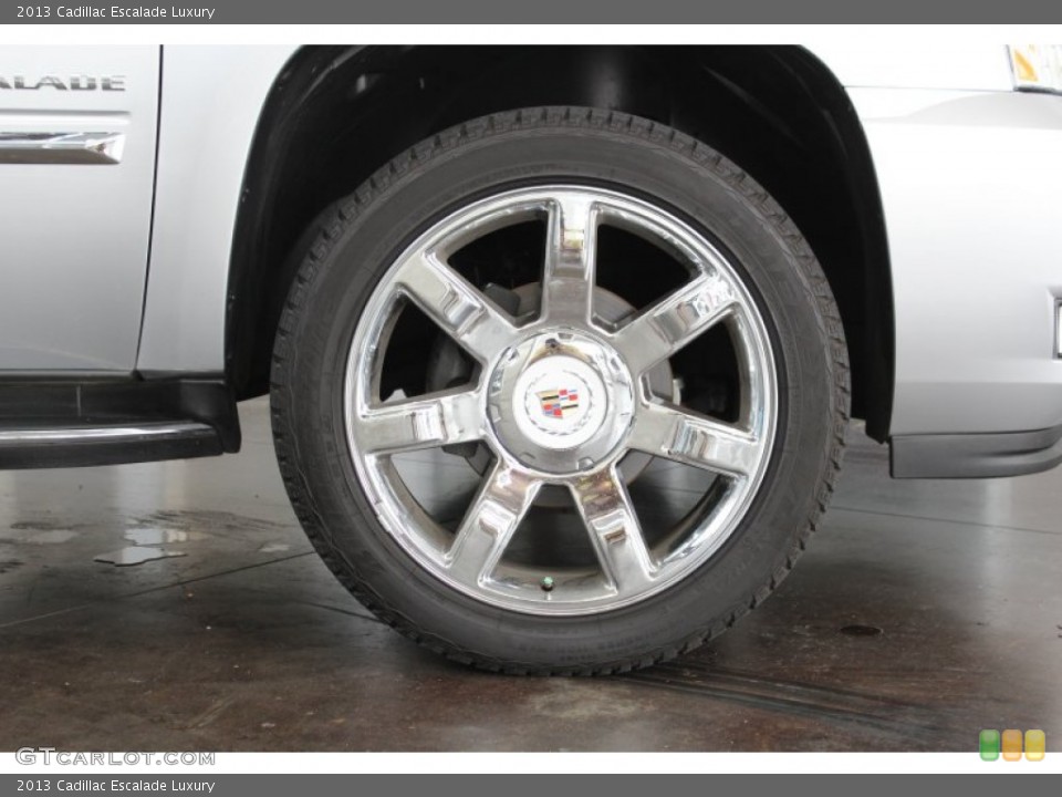 2013 Cadillac Escalade Luxury Wheel and Tire Photo #83620515