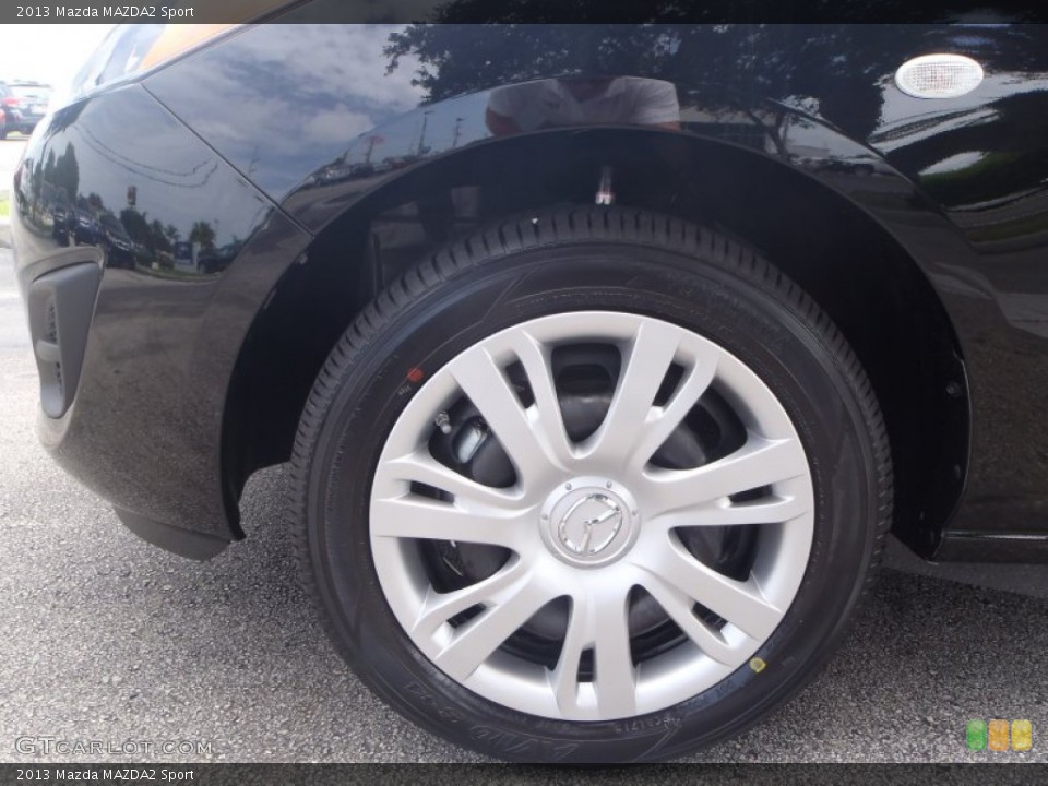 2013 Mazda MAZDA2 Sport Wheel and Tire Photo #83625889
