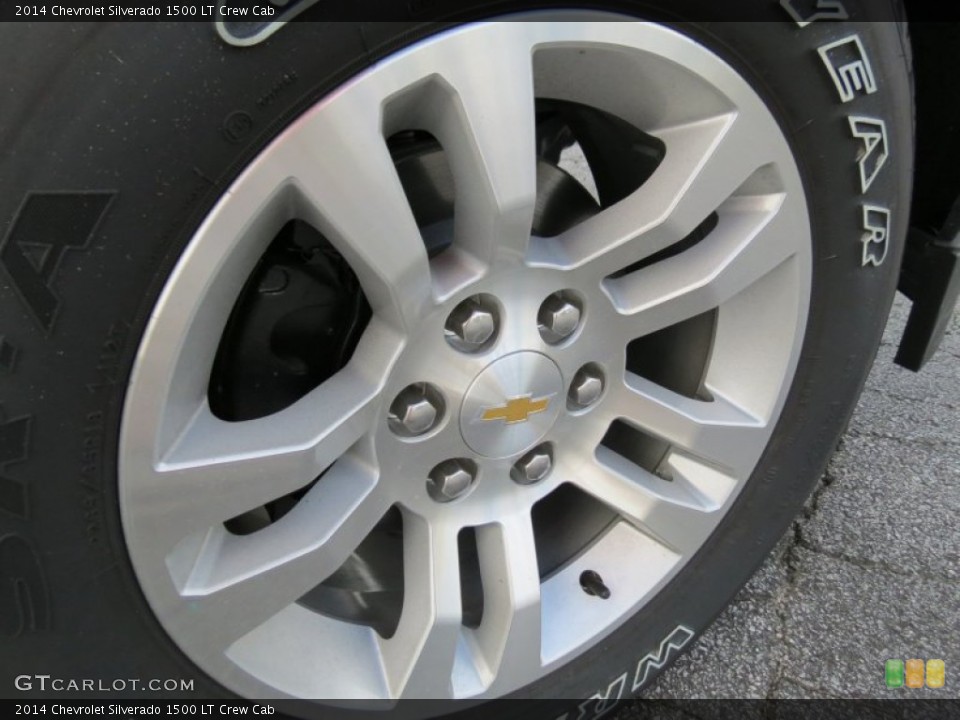 2014 Chevrolet Silverado 1500 LT Crew Cab Wheel and Tire Photo #83628691