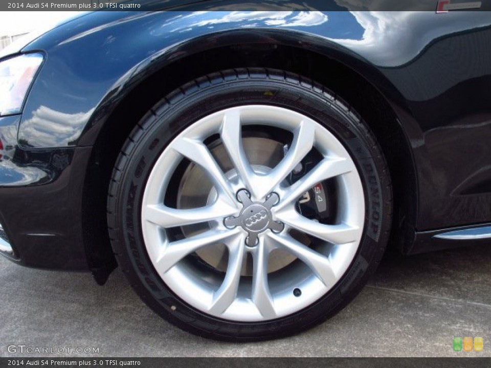 2014 Audi S4 Premium plus 3.0 TFSI quattro Wheel and Tire Photo #83629951