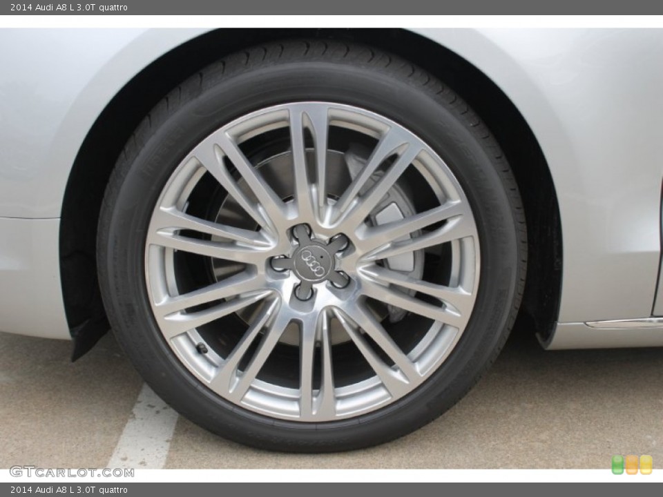 2014 Audi A8 L 3.0T quattro Wheel and Tire Photo #83631832