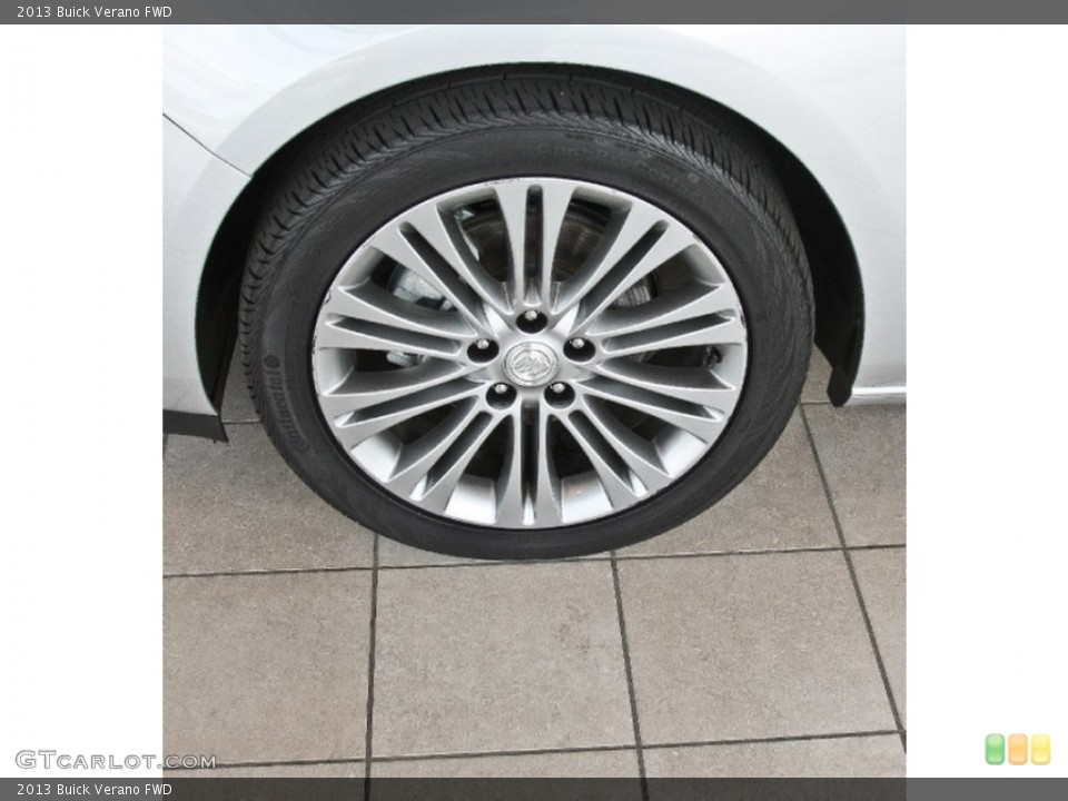2013 Buick Verano FWD Wheel and Tire Photo #83634079