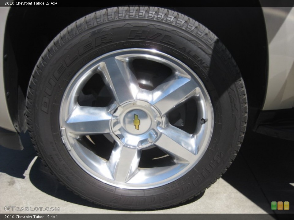 2010 Chevrolet Tahoe LS 4x4 Wheel and Tire Photo #83634139