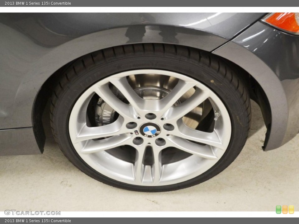 2013 BMW 1 Series 135i Convertible Wheel and Tire Photo #83634839