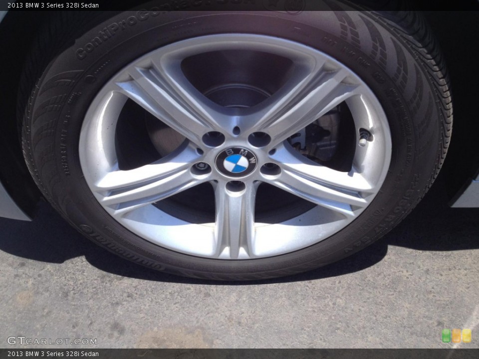 2013 BMW 3 Series 328i Sedan Wheel and Tire Photo #83641321
