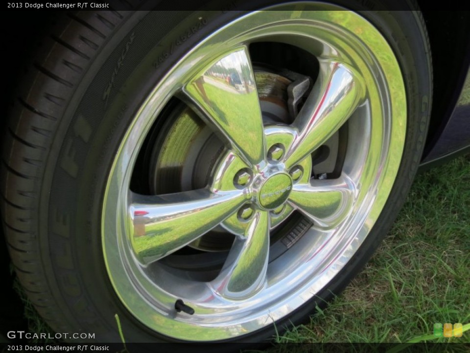 2013 Dodge Challenger R/T Classic Wheel and Tire Photo #83642062