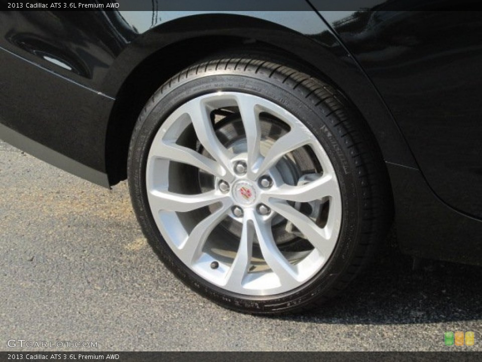 2013 Cadillac ATS 3.6L Premium AWD Wheel and Tire Photo #83642374