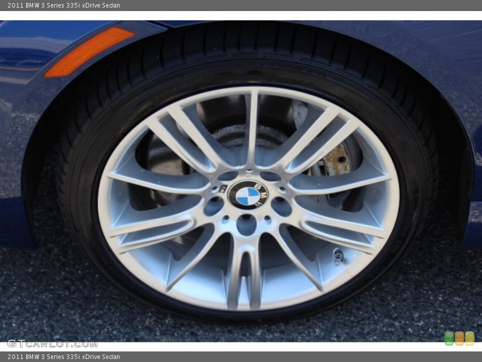 2011 BMW 3 Series 335i xDrive Sedan Wheel and Tire Photo #83645617