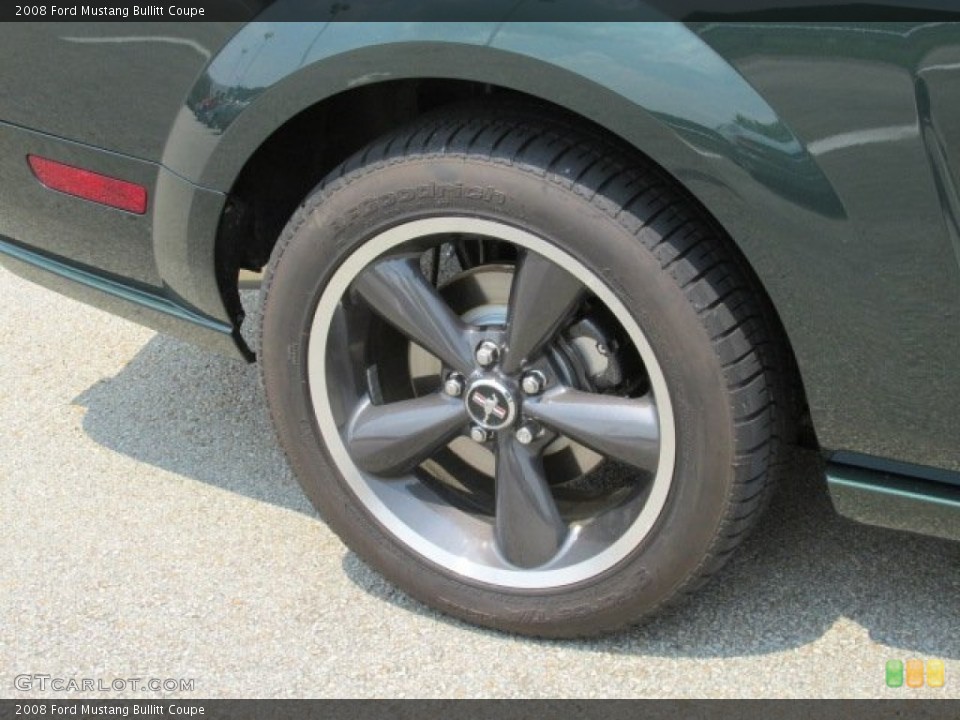 2008 Ford Mustang Bullitt Coupe Wheel and Tire Photo #83651833