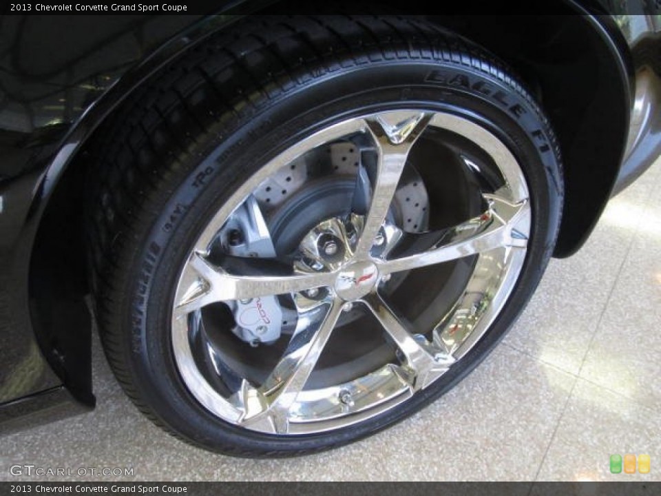 2013 Chevrolet Corvette Grand Sport Coupe Wheel and Tire Photo #83654017