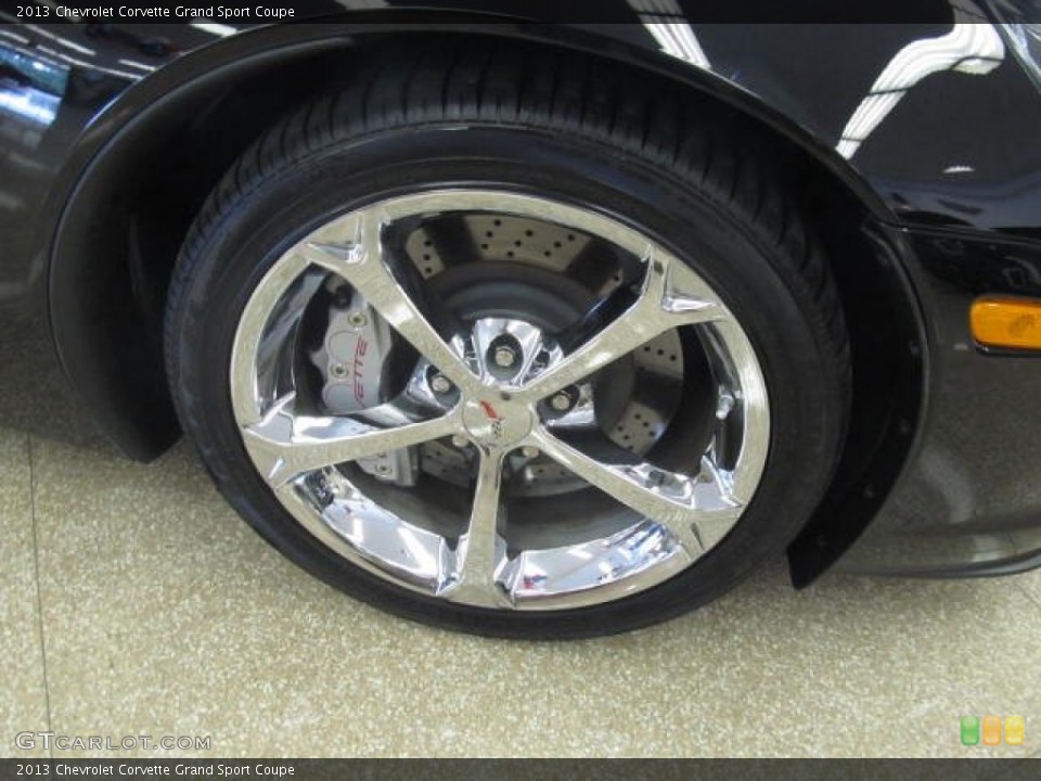 2013 Chevrolet Corvette Grand Sport Coupe Wheel and Tire Photo #83654128
