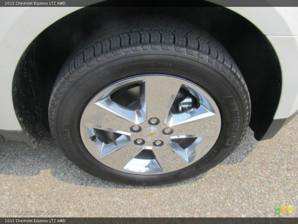 2013 Chevrolet Equinox LTZ AWD Wheel and Tire Photo #83655946