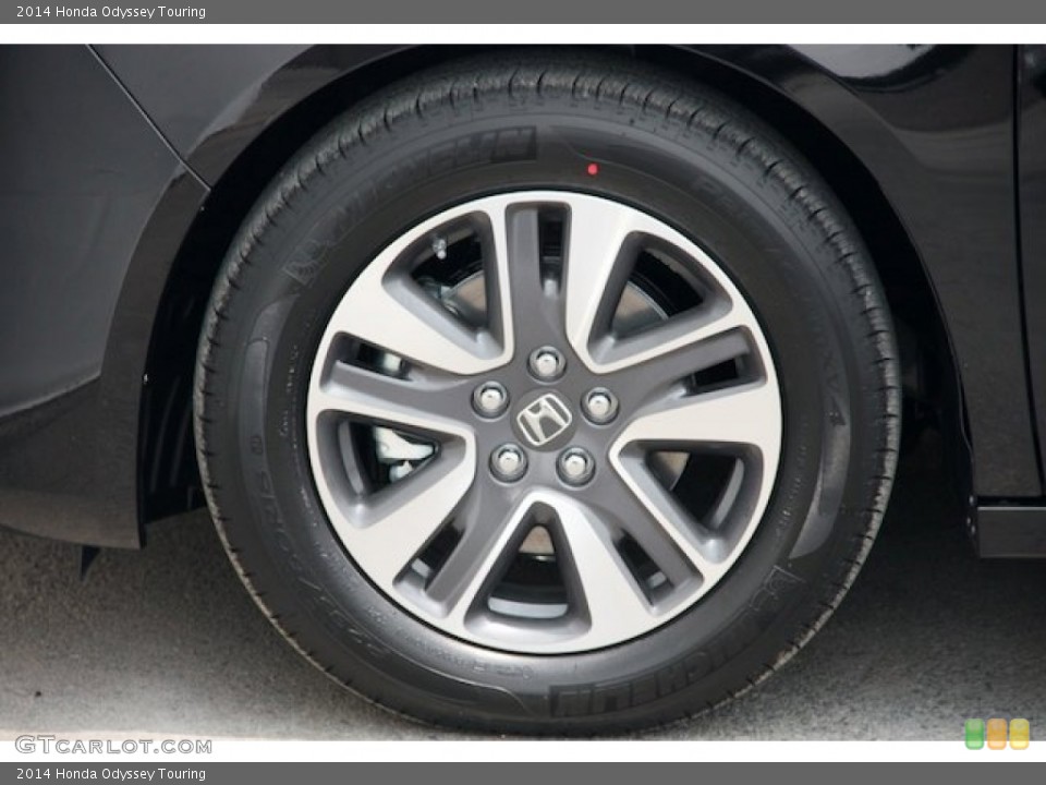 2014 Honda Odyssey Touring Wheel and Tire Photo #83656045