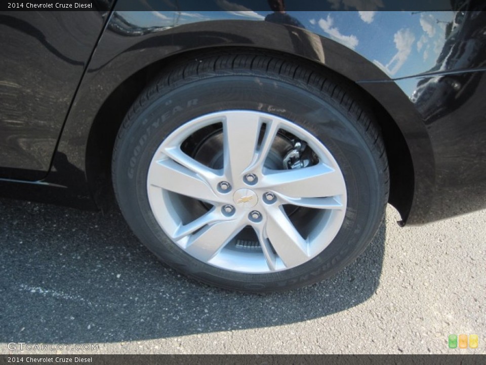 2014 Chevrolet Cruze Diesel Wheel and Tire Photo #83667384