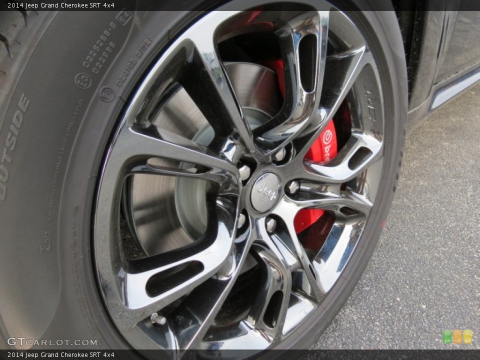 2014 Jeep Grand Cherokee SRT 4x4 Wheel and Tire Photo #83667523
