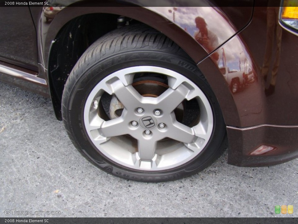 2008 Honda Element SC Wheel and Tire Photo #83677603