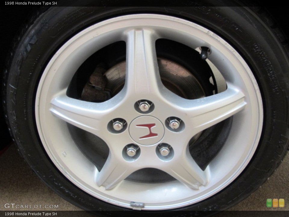 1998 Honda Prelude Type SH Wheel and Tire Photo #83679793