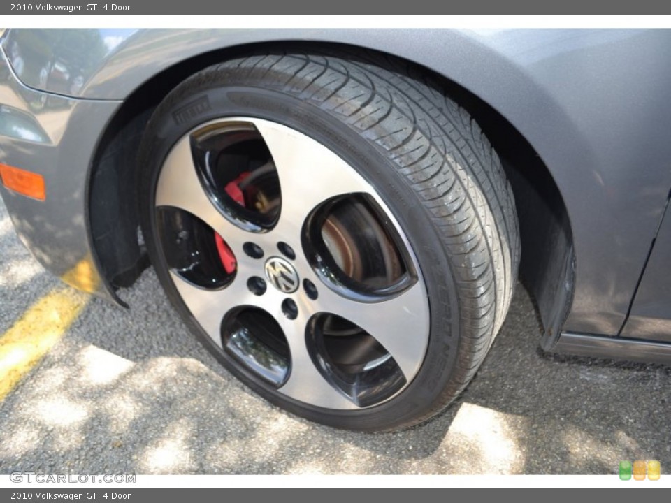 2010 Volkswagen GTI 4 Door Wheel and Tire Photo #83685400