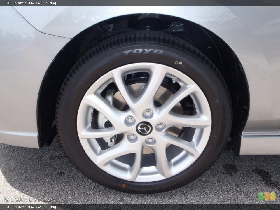2013 Mazda MAZDA5 Touring Wheel and Tire Photo #83693166