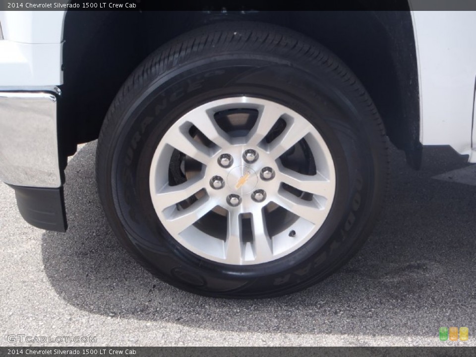 2014 Chevrolet Silverado 1500 LT Crew Cab Wheel and Tire Photo #83693740