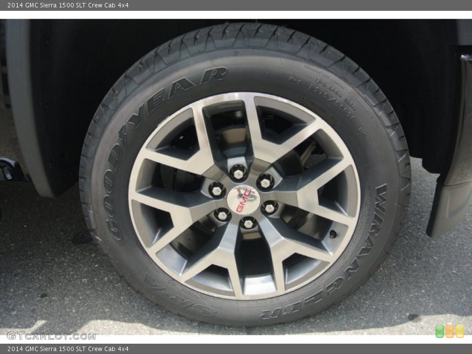 2014 GMC Sierra 1500 SLT Crew Cab 4x4 Wheel and Tire Photo #83693938
