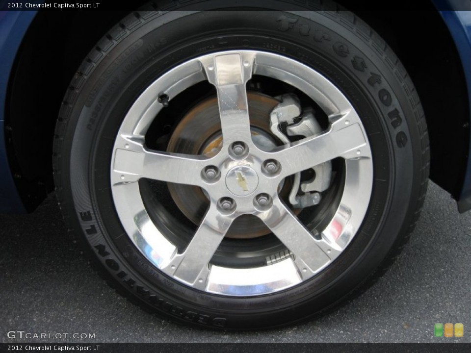 2012 Chevrolet Captiva Sport LT Wheel and Tire Photo #83697083