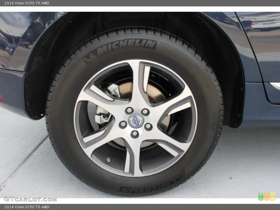 2014 Volvo XC60 T6 AWD Wheel and Tire Photo #83704021