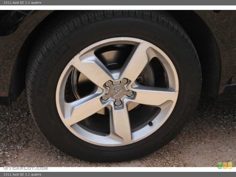 2011 Audi Q5 3.2 quattro Wheel and Tire Photo #83713365