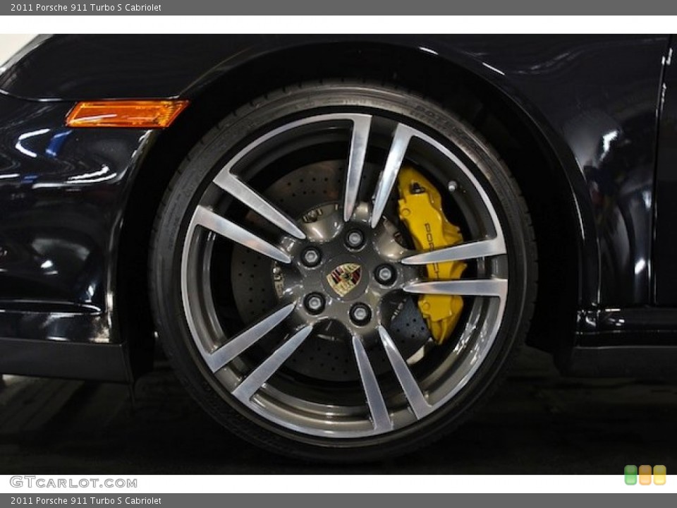 2011 Porsche 911 Turbo S Cabriolet Wheel and Tire Photo #83716234