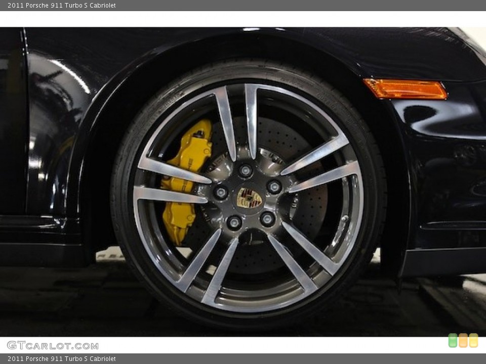 2011 Porsche 911 Turbo S Cabriolet Wheel and Tire Photo #83716252
