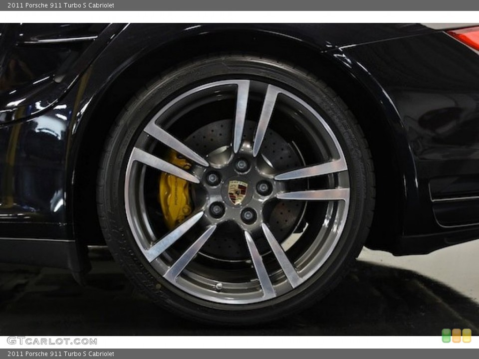 2011 Porsche 911 Turbo S Cabriolet Wheel and Tire Photo #83716270