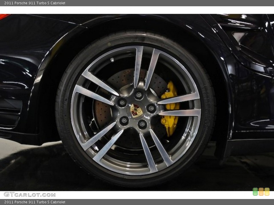 2011 Porsche 911 Turbo S Cabriolet Wheel and Tire Photo #83716286