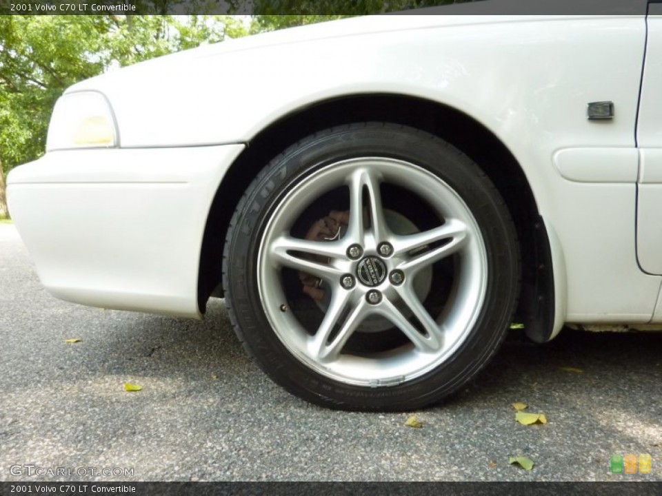 2001 Volvo C70 LT Convertible Wheel and Tire Photo #83721913