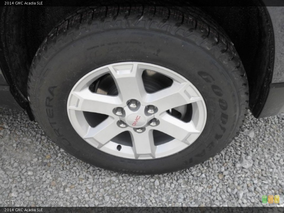 2014 GMC Acadia SLE Wheel and Tire Photo #83726698