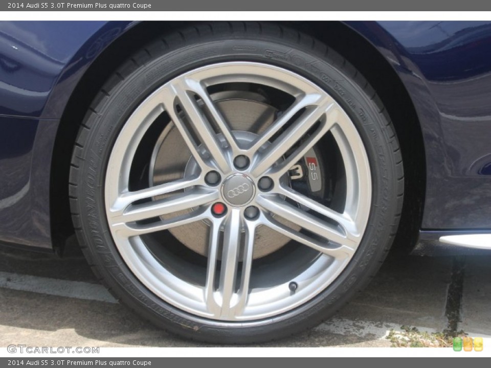 2014 Audi S5 3.0T Premium Plus quattro Coupe Wheel and Tire Photo #83740579