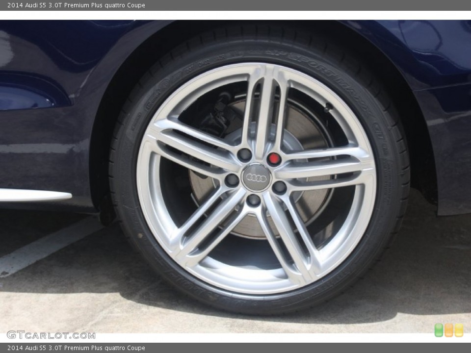 2014 Audi S5 3.0T Premium Plus quattro Coupe Wheel and Tire Photo #83740628