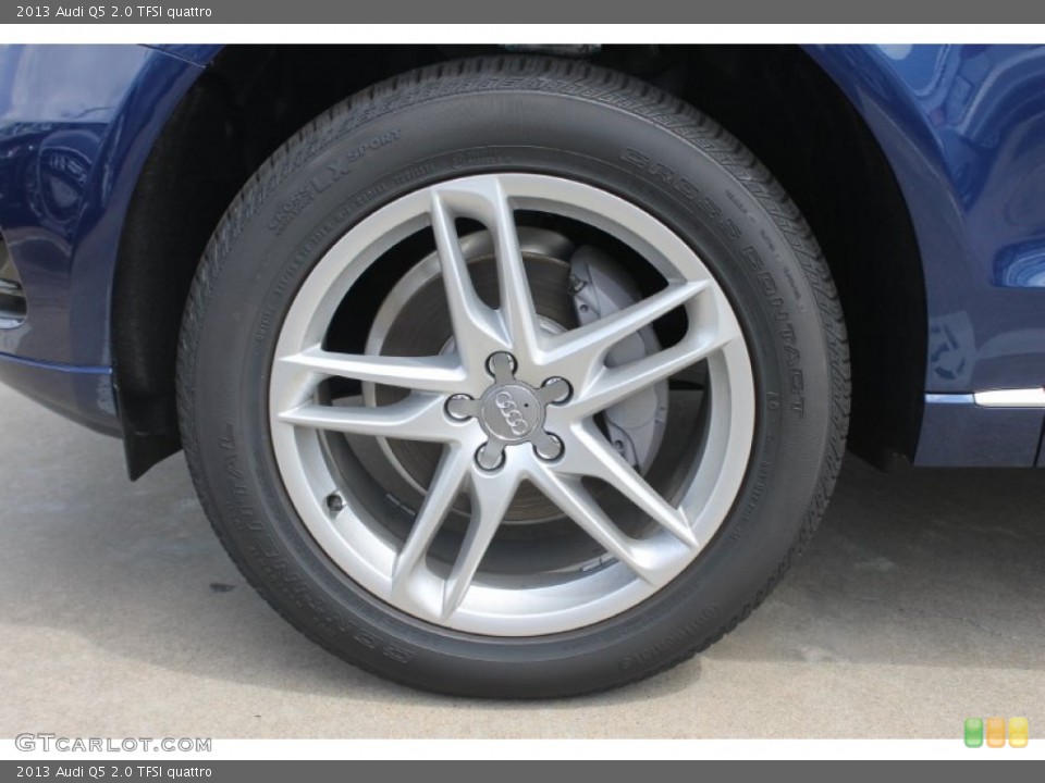 2013 Audi Q5 2.0 TFSI quattro Wheel and Tire Photo #83742346