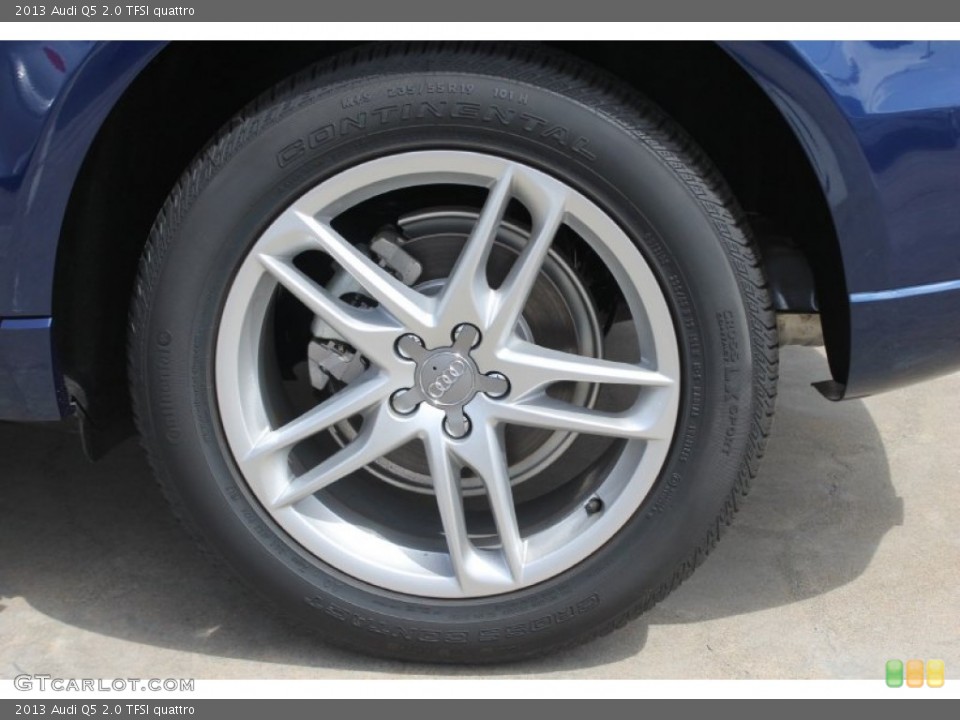2013 Audi Q5 2.0 TFSI quattro Wheel and Tire Photo #83742394