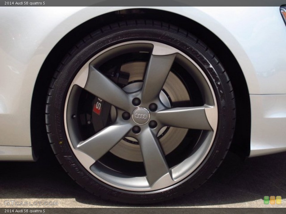 2014 Audi S8 quattro S Wheel and Tire Photo #83756569