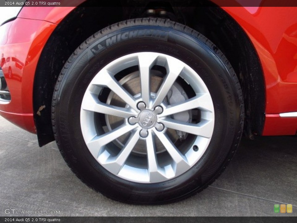 2014 Audi Q5 2.0 TFSI quattro Wheel and Tire Photo #83761699