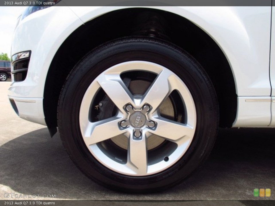 2013 Audi Q7 3.0 TDI quattro Wheel and Tire Photo #83762341