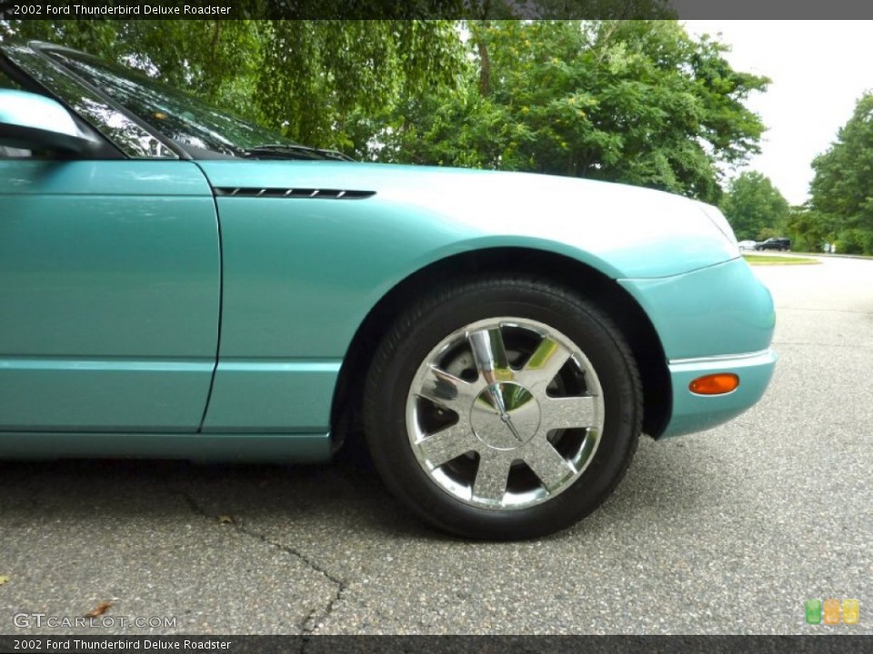 2002 Ford Thunderbird Deluxe Roadster Wheel and Tire Photo #83764810